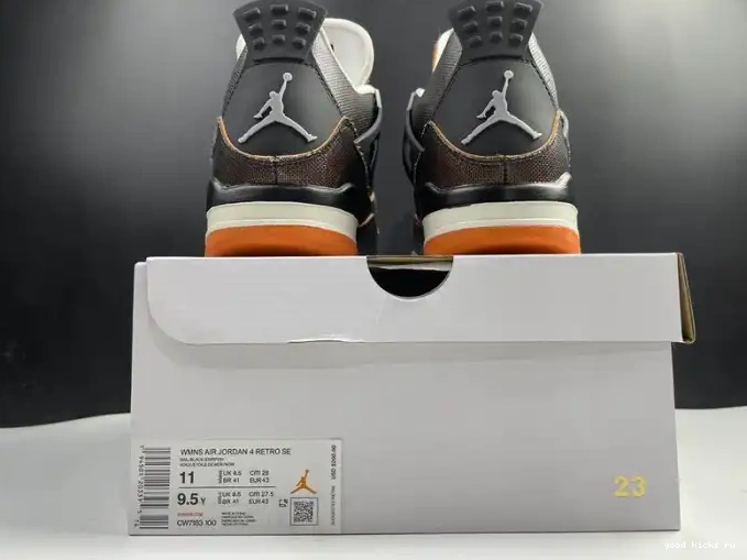 80% Off Sale CW7183-100 Jordan 4 Retro Starfish (W) Air 0531